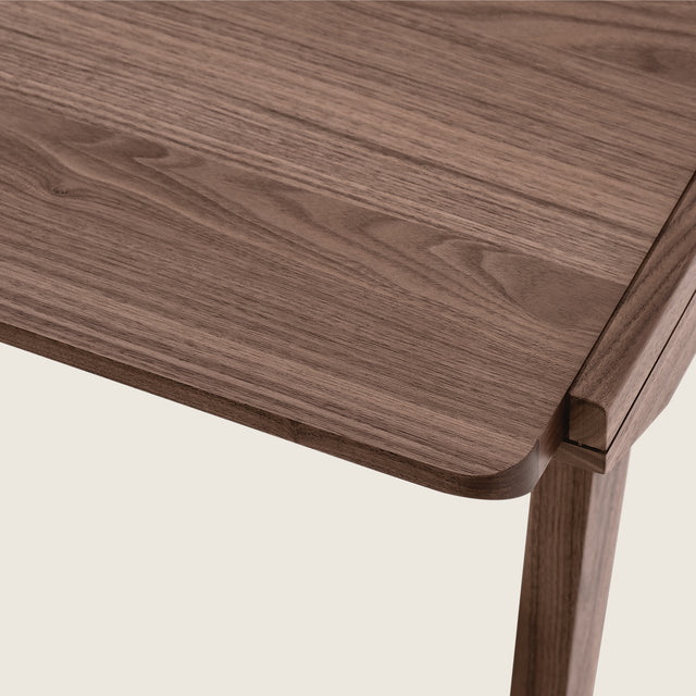 walnut desk scandinavian mid century small writing desk