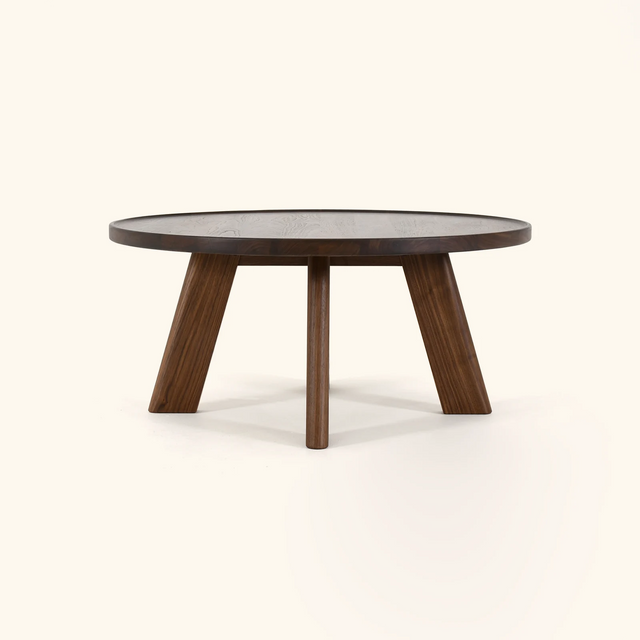 Walnut coffee table