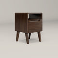 Nightstand in walnut