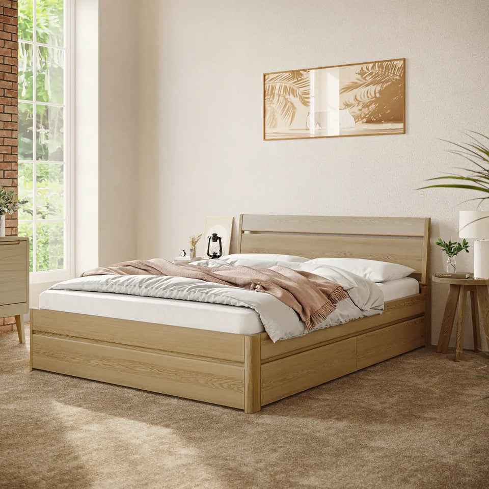 Bed with storage