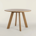 Round dining table