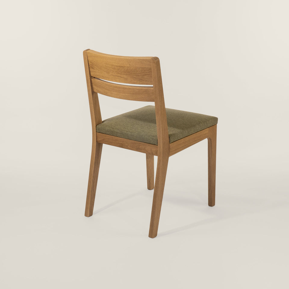 white oak chair