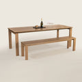 dining table with bench