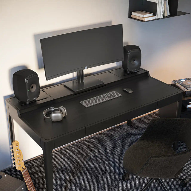 Computer desk, black