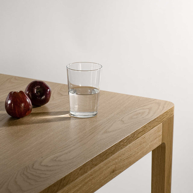 solid wood dining table