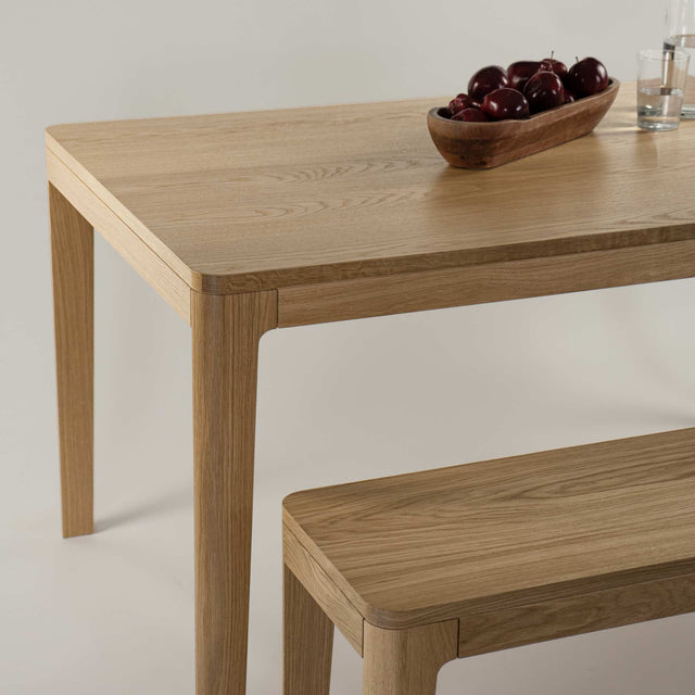 dining table with bench