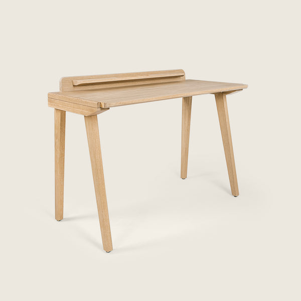 LOFT DESK Minimalist Oak Writing Desk Modern Scandinavian Desk Moss Design
