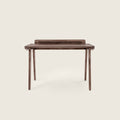 walnut desk scandinavian mid century small writing desk