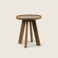 oak side table with drawer