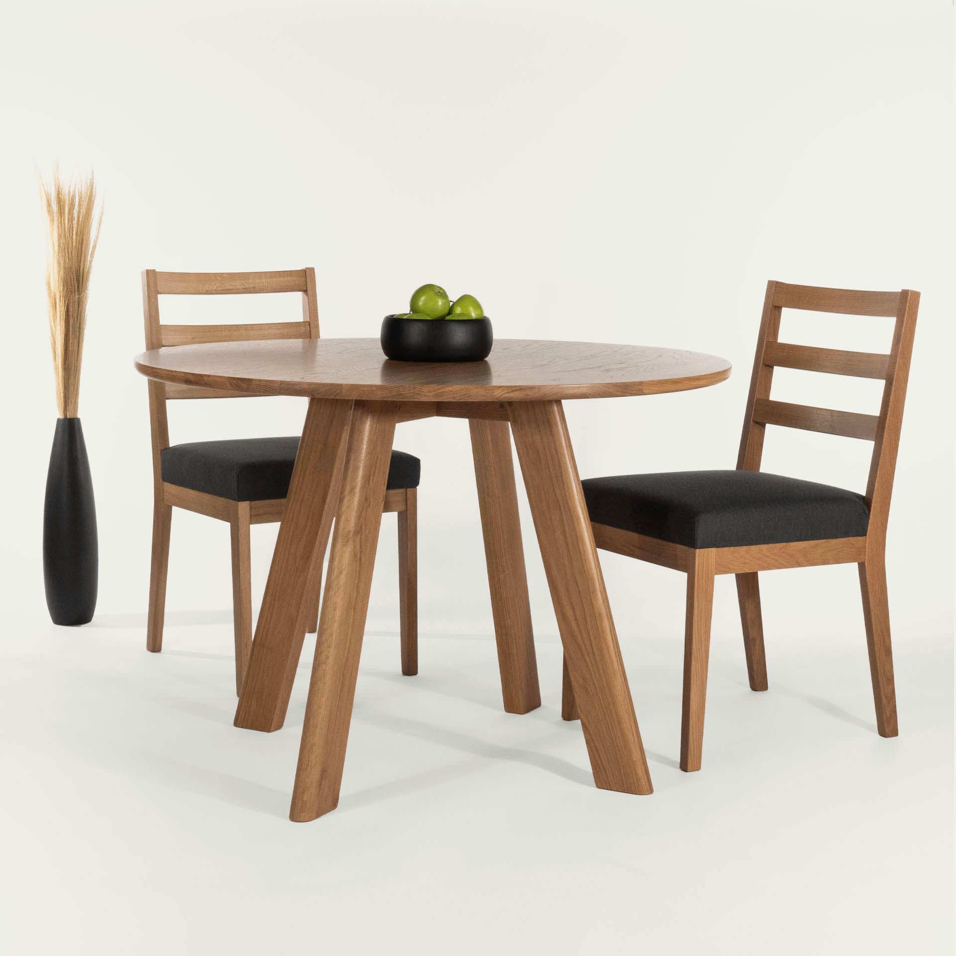 Ma Round Dining Table 42 Moss Design