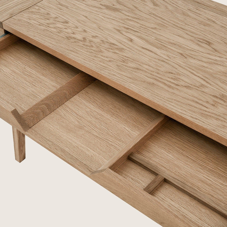 oak desk with drawer