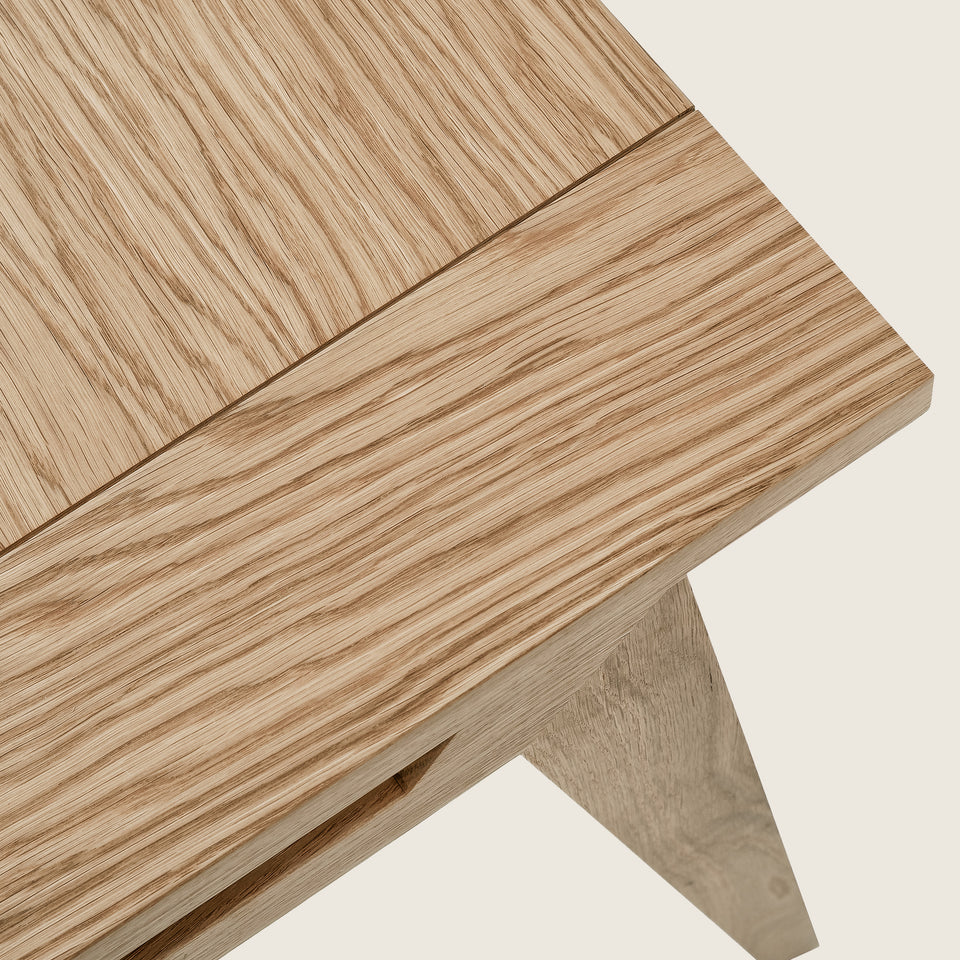 oak desk with drawer minimalist