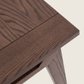 solid wood scandinavian style writing desk